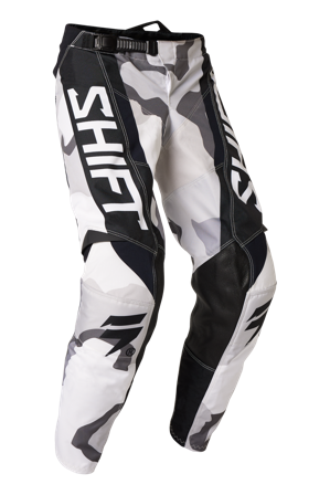 Pantalones de Cross Niño Shift White Label Blanco/Camuflaje 26