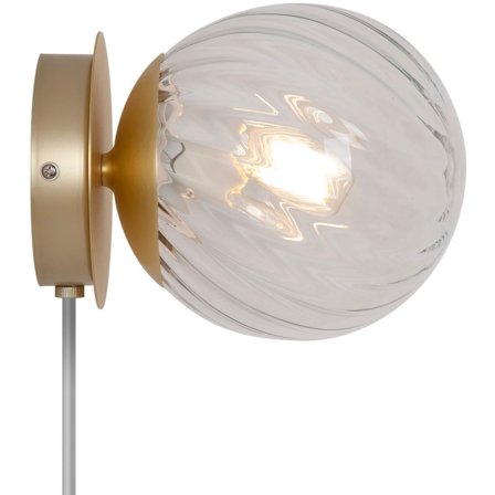 Nordlux - Vegglampe Chisell mässing Messing