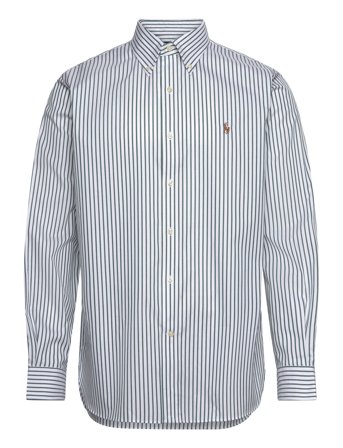 Polo Ralph Lauren | Custom Fit Striped Pinpoint Oxford Shirt | 42