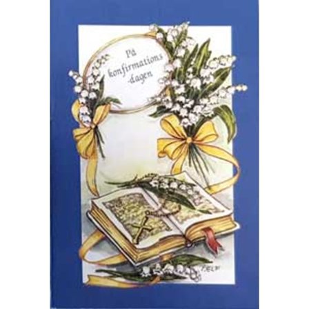 Mini kort - På konfirmationsdagen