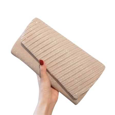 Mode Kvinnor Kvällsväska Fest Bankett Clutch för damer Bröllop Clutches Handväska Middag Kedja Axelväska