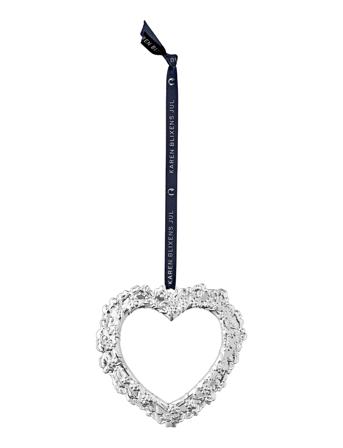 Blomster I Lag H11.5 Forsølvet Home Decoration Christmas Decoration Christmas Accessories Sølv Rosendahl