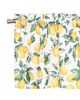 Gardinkappa Lemon dream Gul - Linea