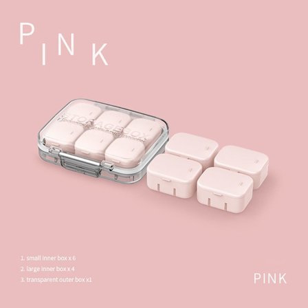 Daily Pill Organizers Medicin Organizer ROSA - on stock