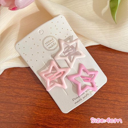 3st/ set Hårnålar För Dam Tjej Star BB Hårklämmor Pin Mini n