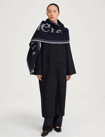 Stylein Thalia Scarf - Navy - ONE SIZE