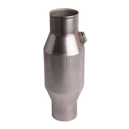 1 st 2,5 tums spun universell katalysator högt flöde rostfritt stål 425250 avgas katalysator