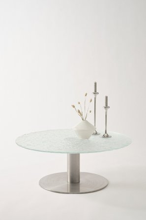 Jotex - Sofabord Ø 90 Cm Krom - PALMETTO - Kjøp Sofabord hos Jotex