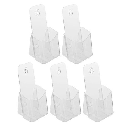 2025 Senaste Modell 5 st Akryl Displayställ Väggfack för Kontor Väggfilhållare Hängande Vägg