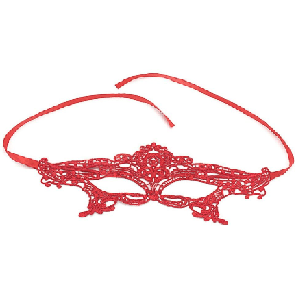Halloween blonder øyemasker maskerade masker RØD red