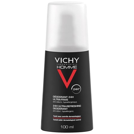 VICHY Homme Homme Deodorante 24H ultra -fresco Spray 100ml Uomo - Deodoranti
