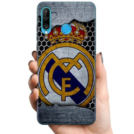 Kompatibel Mobilcover til Huawei P30 lite Real Madrid CF