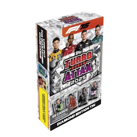 Topps Formula 1 Turbo Attax 2025 Diamond Edition Tin