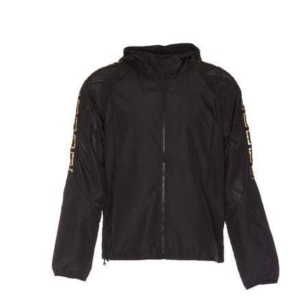 Versace, Zip-throughs Zwart, Heren, Maat:L