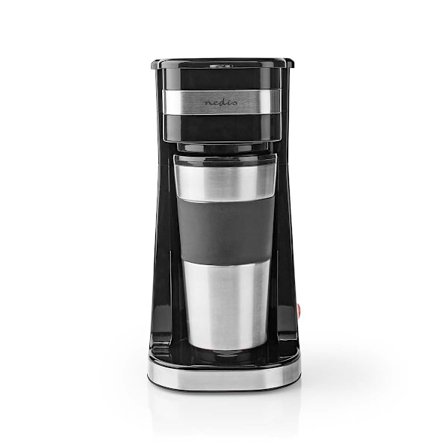 Kaffebryggare | Filtrera kaffe | 0.4 l | 1 Koppar | Silver / Svart