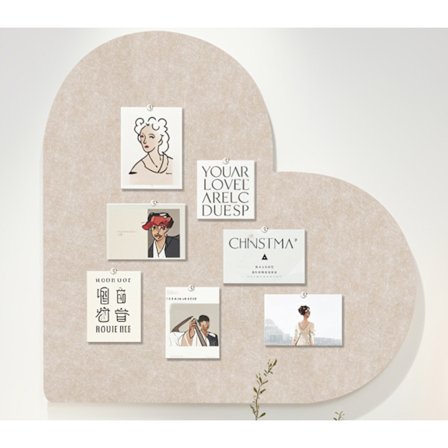 Seinäkoriste Ilmoitustaulu Valokuvaseinä, Itsekiinnittyvä Huopataulu, Itsekiinnittyvä valokuvataulu, Kotiin ja toimistoon