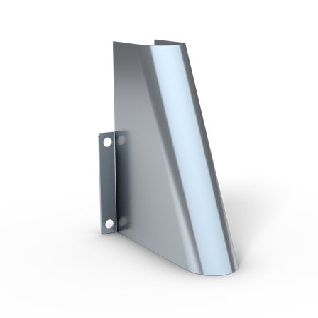 PM FLEX 0666930 Kabelskydd fot, stål 16 mm, Installationsmaterial