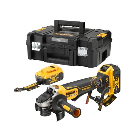 Dewalt DCG406P2LRT-XJ Vinkelsliper med batteri, uten lader, Maskiner