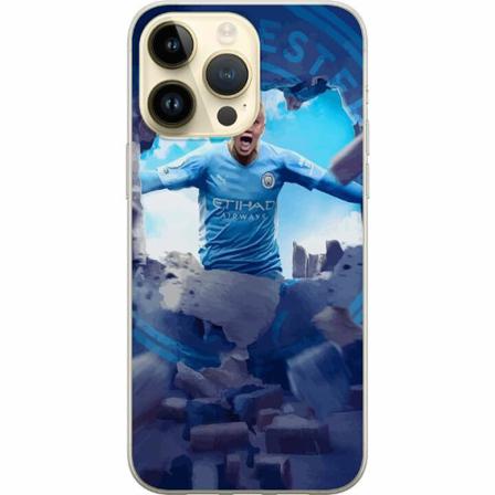 Apple Iphone 14 Pro Max Genomskinligt Skal Erling Haaland