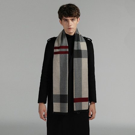 Vinterklassisk Kåshefølelse Varmt Rutete Stripete Australsk Ull