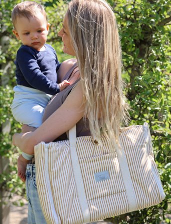 Cam Cam Copenhagen Fold-Out Changing Bag - Ocs - Cream - ONE SIZE