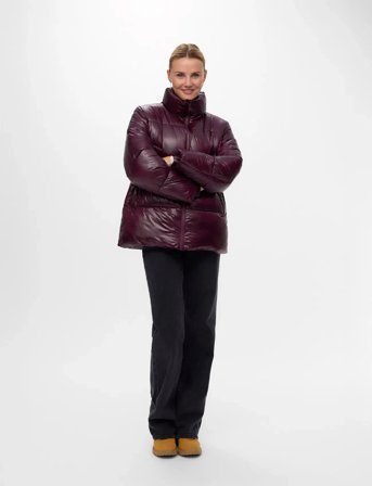 Vero Moda Vmsabrina Short Jacket Ga - Burgundy - S