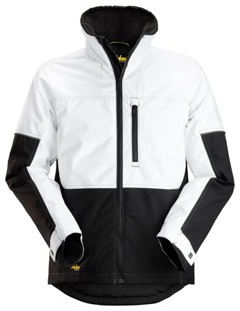 Snickers Workwear 1148 AllroundWork Talvitakki valkoinen/musta 3XL, Vaatteet