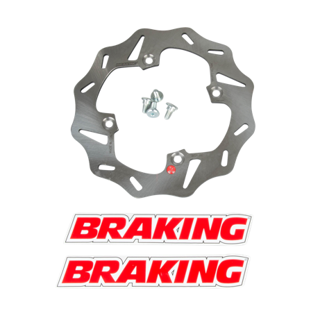 Hamulce tarczowe Tylne Braking - Husqvarna WR 250 2005-2013