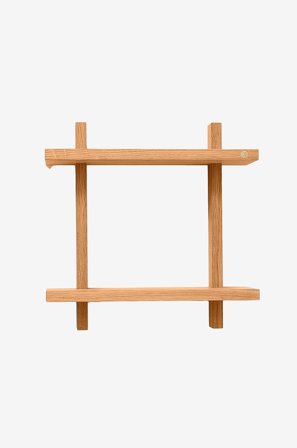 Andersen - Treat Hylla Dubbel - Liten 34x12xH34cm - Beige - Hyllor - Från Homeroom