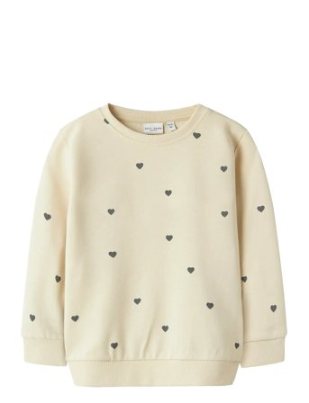 Nmfvalba Ls Sweat Unb Noos Cream Name It