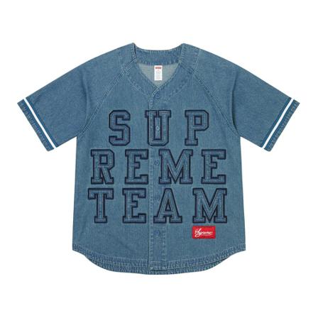 Supreme T-Shirts Blå, Herre Skjorter