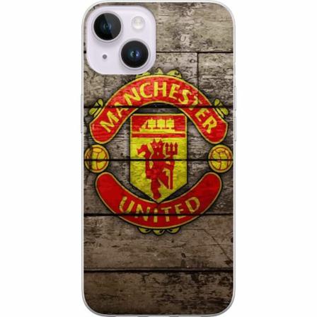 Apple Iphone 14 Plus Genomskinligt Skal Manchester United Fc