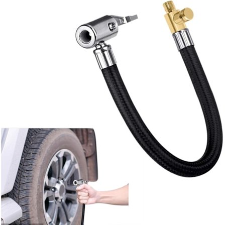 Pidennetty renkaan täyttöletku, 300 Psi:n kannettavat autonrenkaiden ilmapumppuletkut - korkeapaineletku auton moottoripyörän huoltotarvikkeet