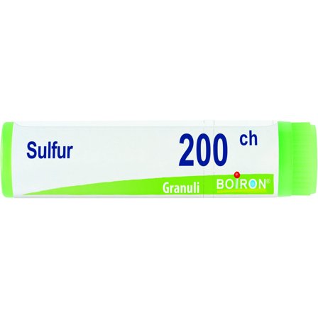 Boiron Sulfur Globuli 200Ch Dose 1g