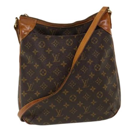 Louis Vuitton Vintage, Pre-owned Canvas louis-vuitton-bags Bruin, Dames, Maat:ONE Size