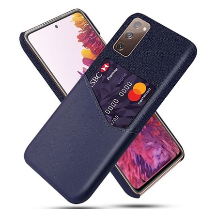 Bofink Samsung Galaxy S20 FE 5G / S20 FE kort skal - blå