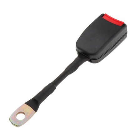 Sikkerhetsbelte for bilens forsete, forlengelsesbase 20 cm, beltekontakt, låsesperre, uttak