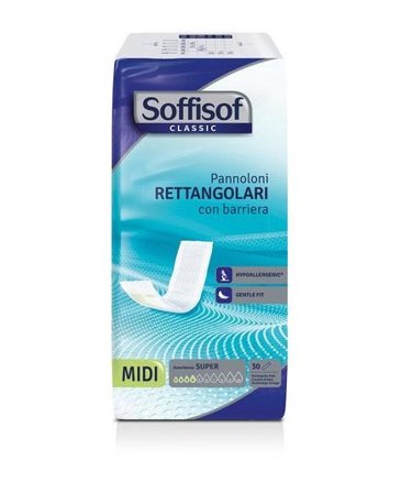 Soffisof Classic Pannolone Per Incontinenza Rettangolare Con
