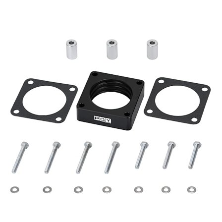 Aluminium Gasspjældhus Spacer Til 91-06 Jeep Wrangler TJ YJ Cherokee XJ 2.5L/4.0L Motor Benzin MJ m/ Pakning 1 " Hæv Manifold Karburator