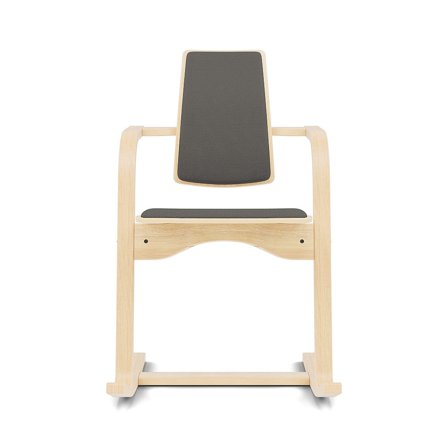 Varier Furniture Actulum - Grey Polyester - Natural base