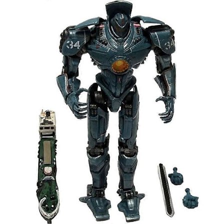 Rim Kompatibel Gipsy Danger Robot Jaeger Action Figur Legetøj 18 cm Julegave