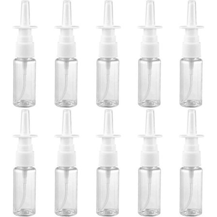 5 ml næsesprayflaske næsepumpe sprøjte genopfyldelig rejsestørrelse (5 ml, 20 stk.) (LGL)