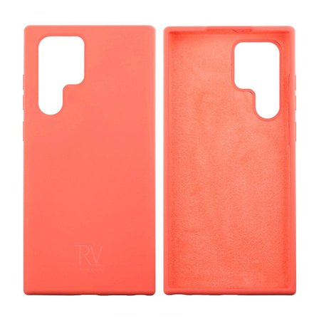 Samsung Galaxy S22 Ultra Silikonskal - Rosa