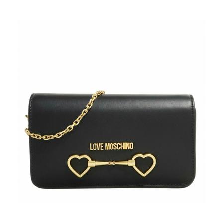Moschino, Cross Body Bags Czarny, Kobieta, Rozmiar: ONE Size