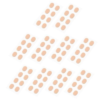 40 paria sienisuojaa nenän alle, korotuspehmusteet silmälaseille, aurinkolaseille, silmälaseille (VÄRI)