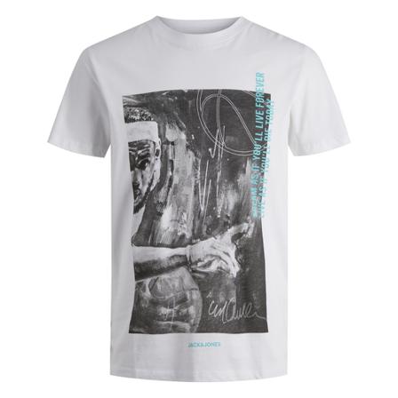 Jack & Jones, T-shirt Biały, Mężczyzna, Rozmiar: L