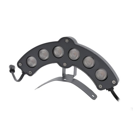 Räystäs koristevalot LED kaaren muotoinen kultainen valo ulkovanhoille rakennuksille 6W DC24V