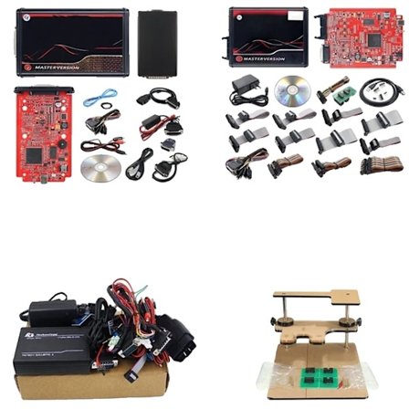 ECU-programmør, Online programmering, Rød farve, KESS KTAG FGTECH BDM