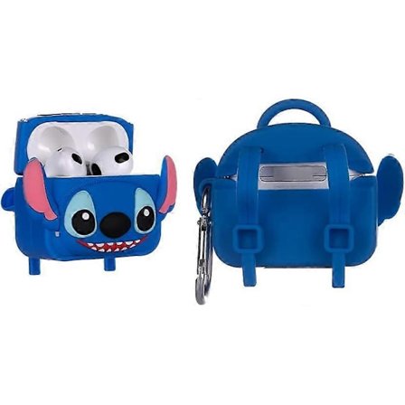 Passform designad för Airpods 3:e generationen 2021, Silikon Tecknad Söt Fodral Skyddande Stötsäkra Skal för Airpods 3