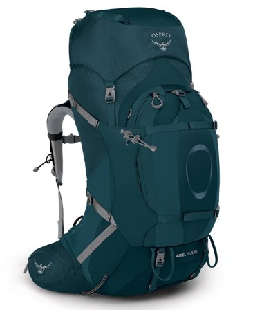 Osprey Ariel Plus 60 Night Jungle Blue